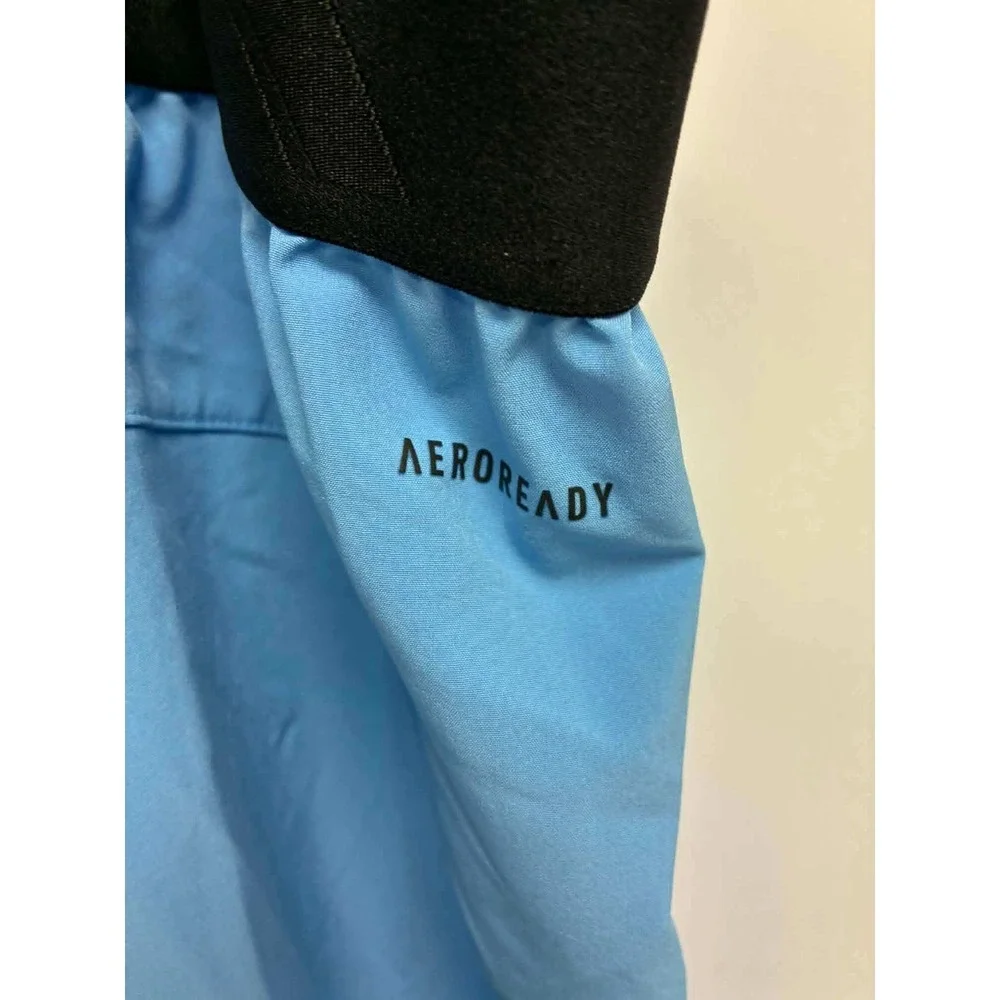 Adidas Mens Axis Woven 4.0 Aeroready Training‎ Shorts Blue 2XL 7 Inch Inseam